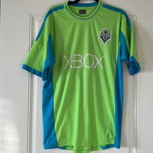 Xbox, Seattle sounders soccer, T 100% polyester men’s